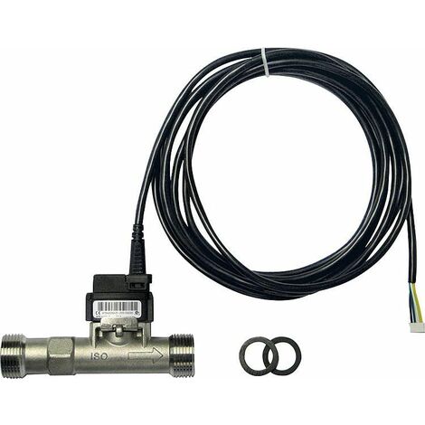 Combine Sensor VFS 10-200l/min 0-100°C, 1 1/4" Male Inox