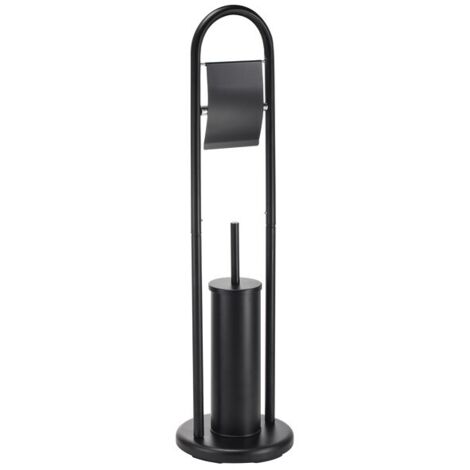 Combiné Wc ABBY Acier Noir MSV