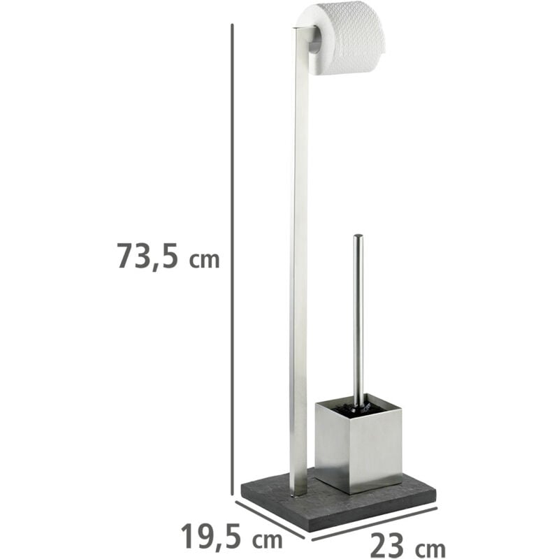 Wenko 18448100 Combin/é WC Slate Rock