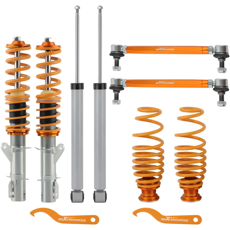 Maxpeedingrods - Combinés Filetés Réglable En Hauteur for Audi tt 8N A3 8L vw Golf 4 1J1 1998-07