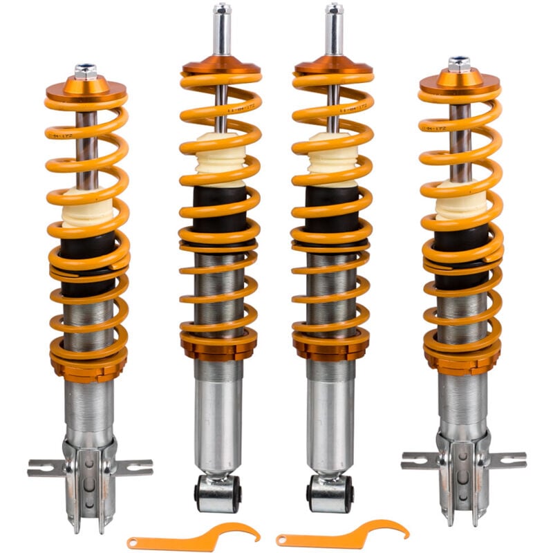 Maxpeedingrods - Combinés Filetés pour vw MK1 Cabriolet Golf i Jetta i réglable Suspension Shock