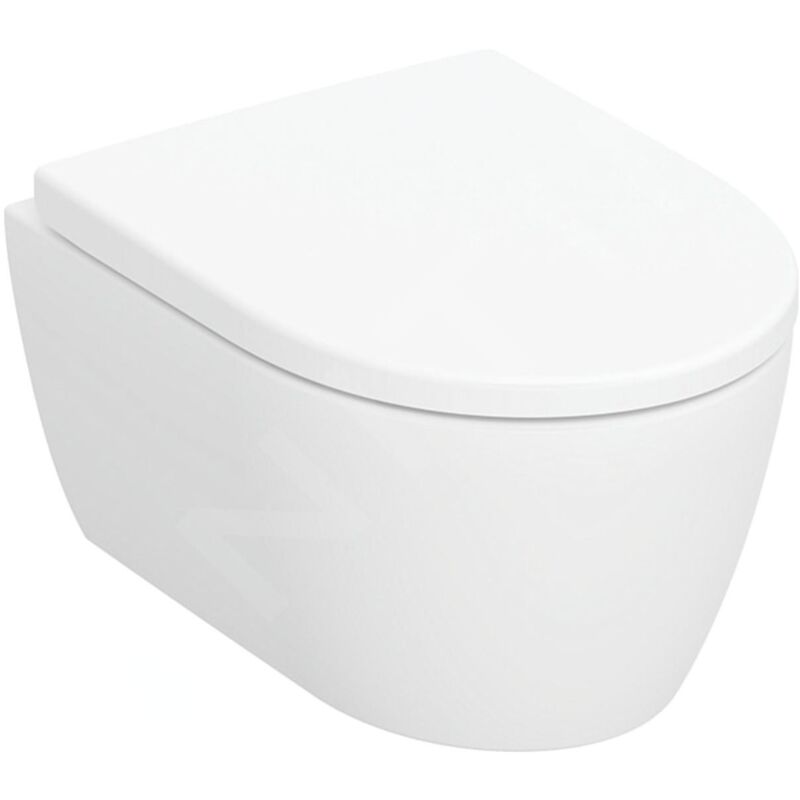 ICon, set pour wc suspendu, Rimfree, siège de wc inclus, - Geberit