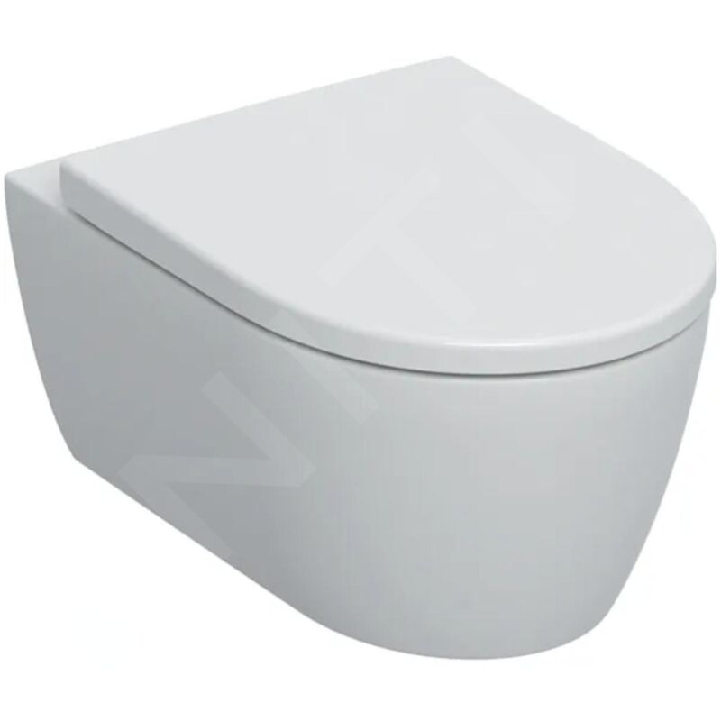 Geberit - iCon Set, set pour wc suspendu, chasse deau basse, forme
