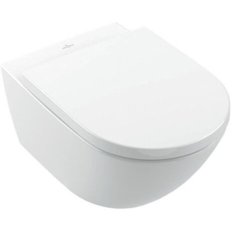Combipack WC V&B SUBWAY 3,0 m TwistFlush et abattant WC blanc C+