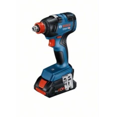 COMBO KIT 2 OUTILS 18V : GDX 18V-200 + GSR 18V-55 + GBA 18V 2x4,0Ah + GAL 18V-40