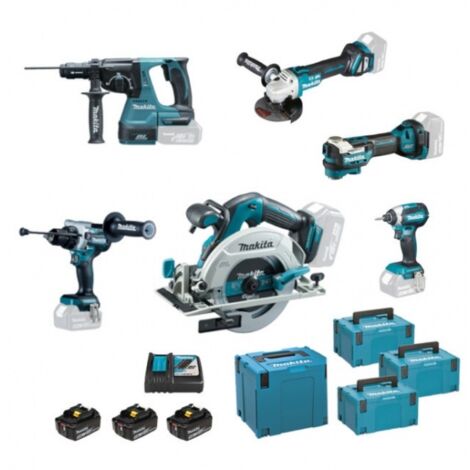 Combo Kit Makita DLX6126JX1 18V 5Ah