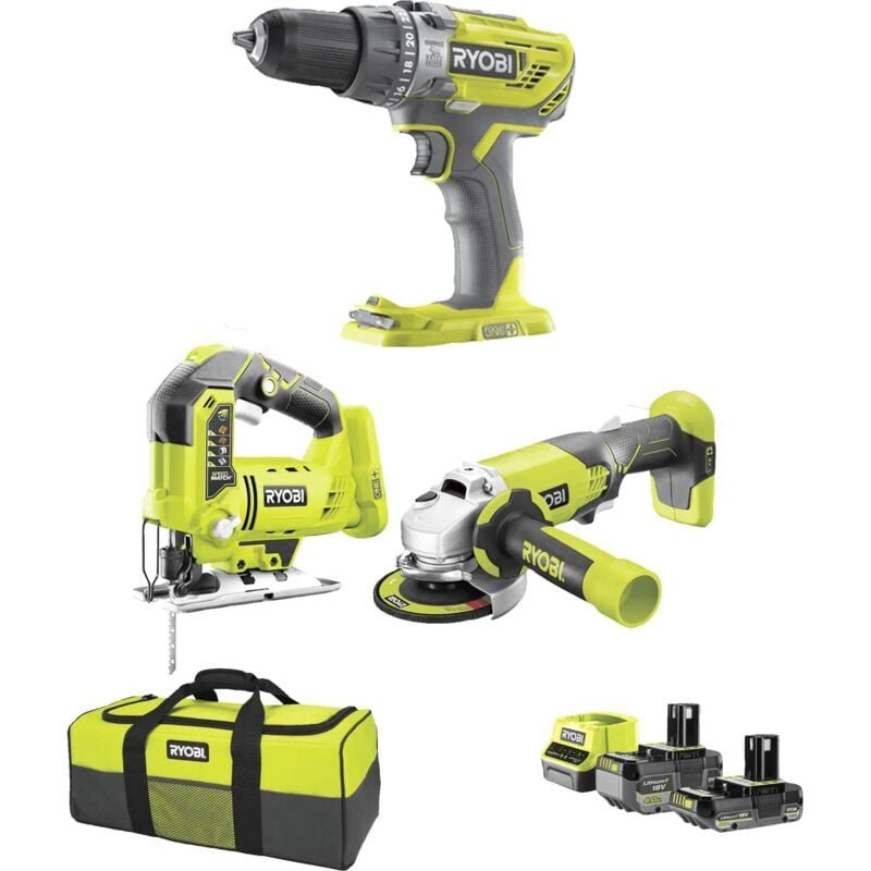 Image of Ryobi - Combo RCK183I-242S 18V 2Ah + 4Ah
