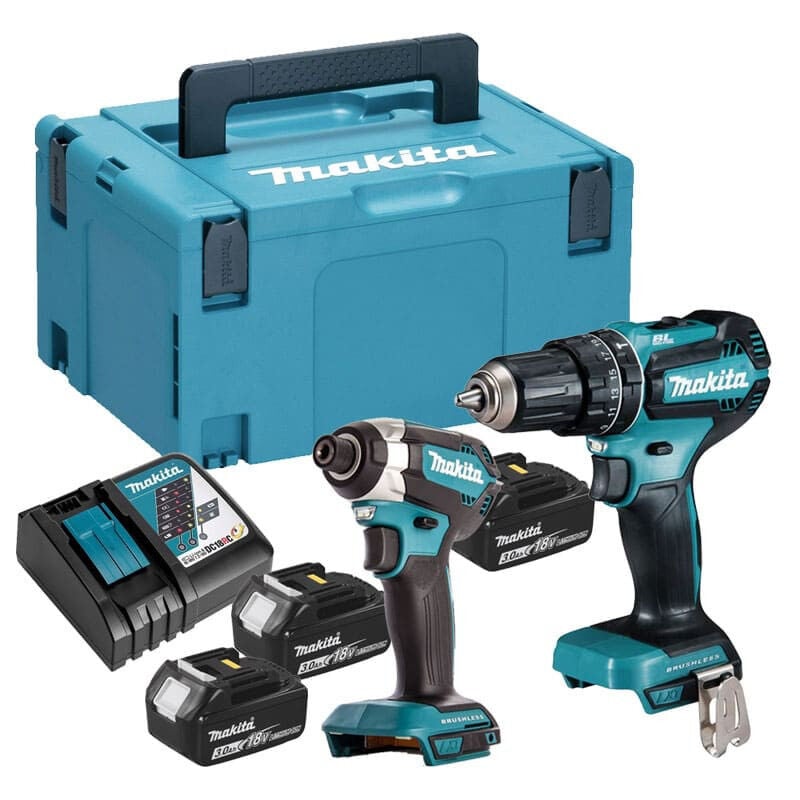 Combopack 18V LXT (DTD153 + DHP485) (3x3.0 Ah) dans MAKPAC