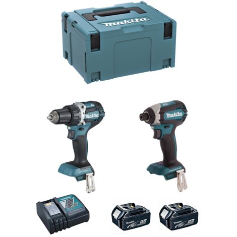 Combopack 2 Werkzeuge 18V (DTD153 + DDF484) (2x5,0 Ah) - MAKITA DLX2189TJ