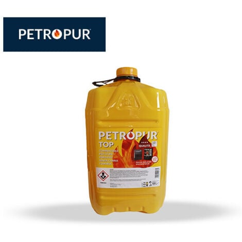 BIGMAT Combustibile liquido Petropur Top 18 L – ridotto tenore di aromatici, combustione pulita, nessun fumo – Tecno Air System