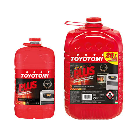 Toyotube set 6 Lt - 4 bottiglie di combustibile liquido per stufe Zibro by  Toyotomi