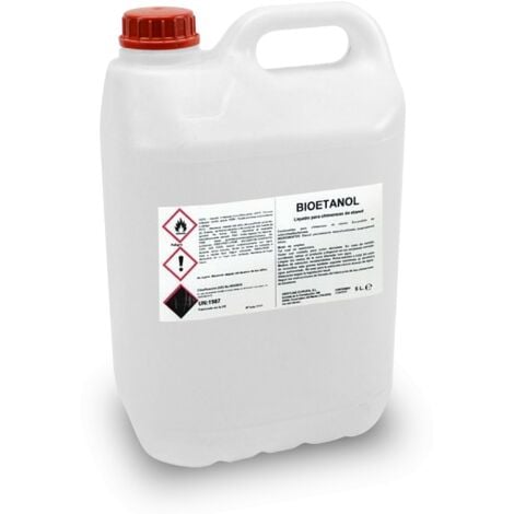 Combustible Etanol de origen natural aroma neutro formato Garrafa 5L