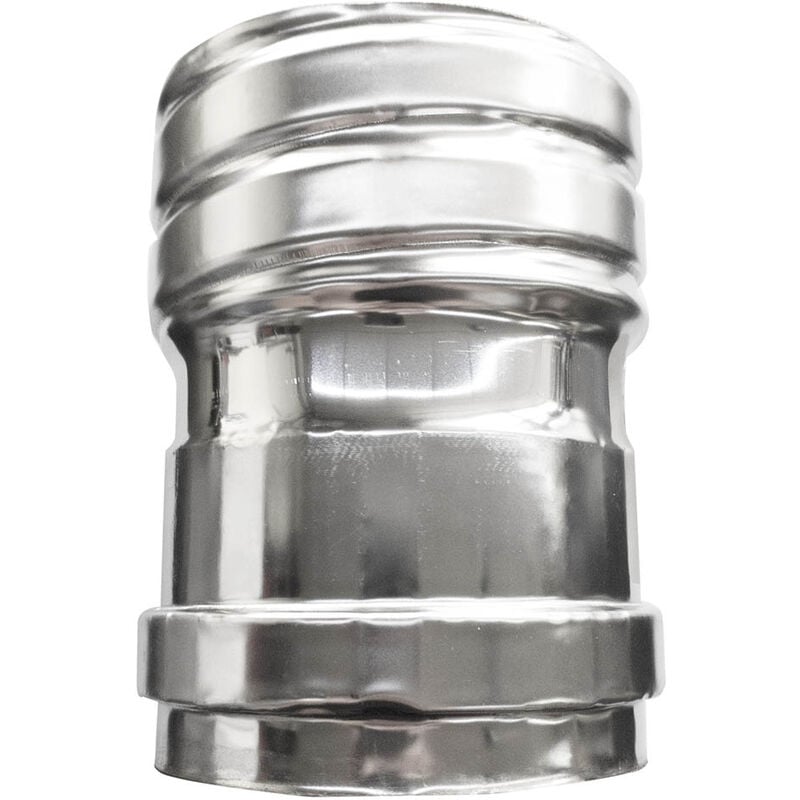 Cheminee Raccord femelle flexible/rigide pour conduit de fumee dn 250 du tuyau flexible au tuyau rigide