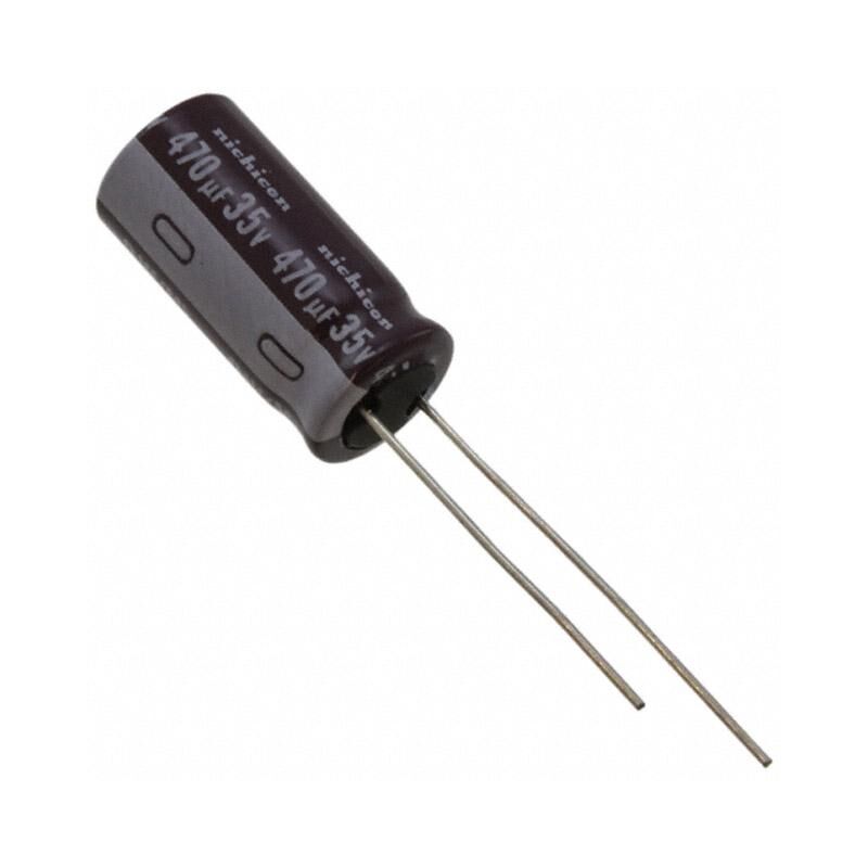 

Comdensador Electrolitico BAJA IMPEDANCIA 470uF 35Vdc Medidas 10x20mm Radial