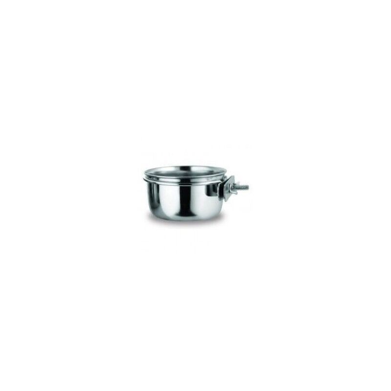 

Comedero acero inox. con soporte 600 ml - Copele