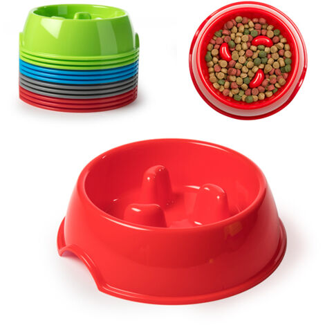 Comedero -Antiglotone Hunde 24 cm, verschiedene Farben, Behlter fÐ©r langsame Lebensmittel ideal fÐ©r Gluttonentiere