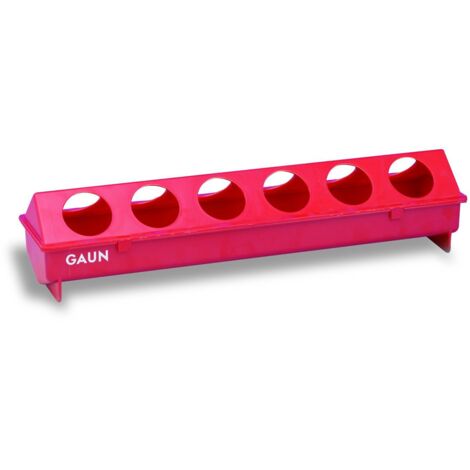 COMEDERO BEBEDERO 50 Cm.12 HUECOS