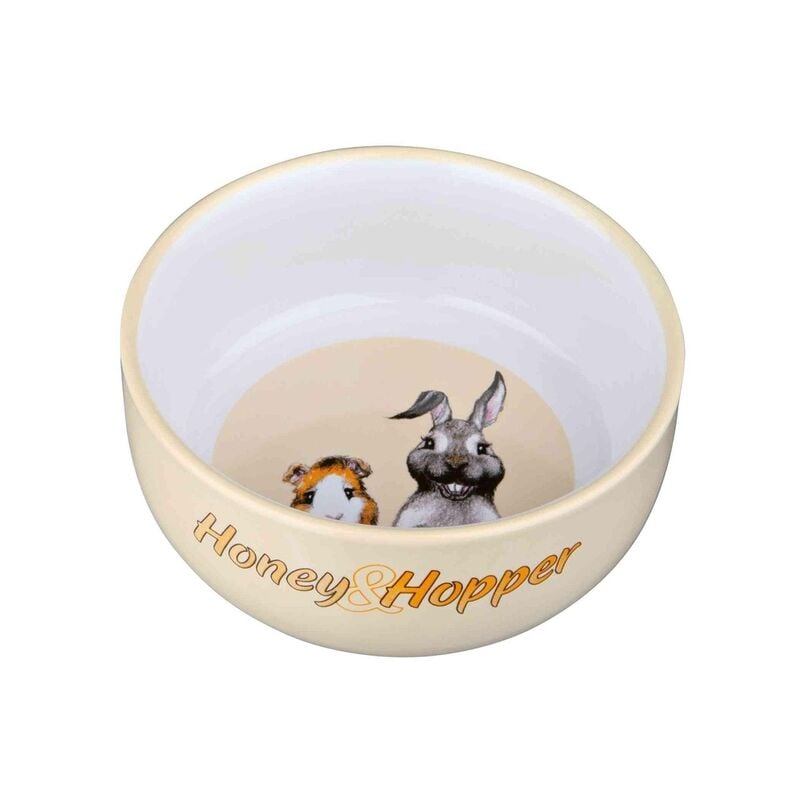 

Comedero Cerám. Honey & Hopper, 250 ml, ø11 cm - Trixie