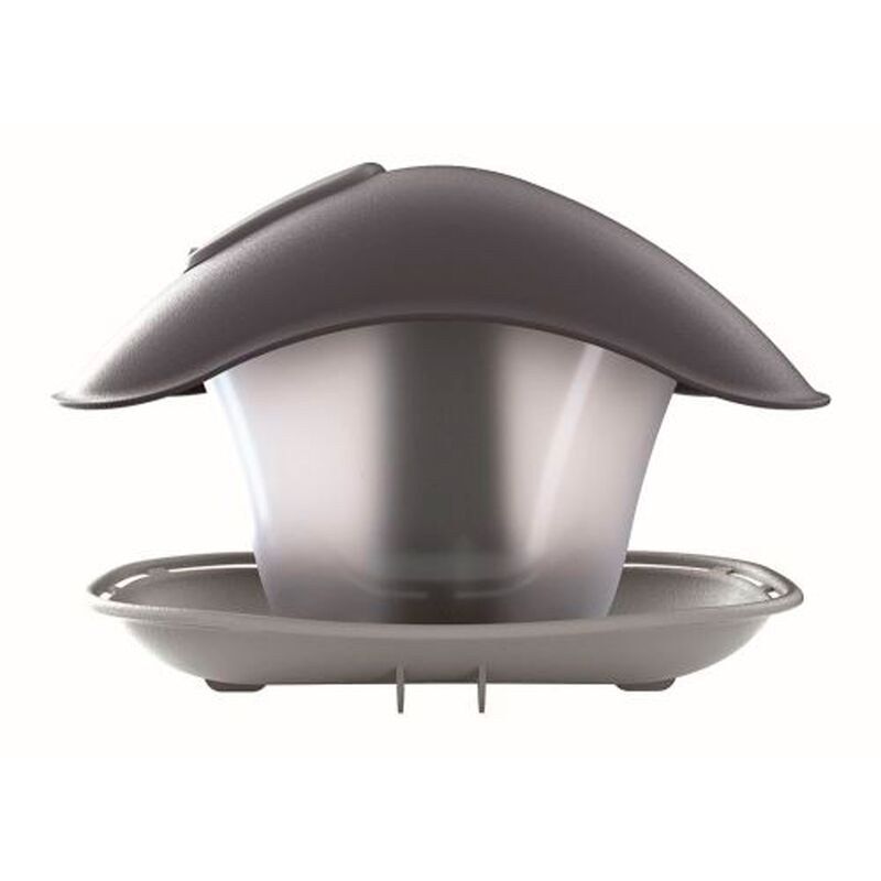 

Comedero de patos BirdyFeed Square de plastico en color gris piedra 24,8 (largo) x 18,2 (ancho) x 17,4 (altura) cm