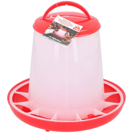 Comedero para aves de corral 3 kg ø25 x 26 cm pet food