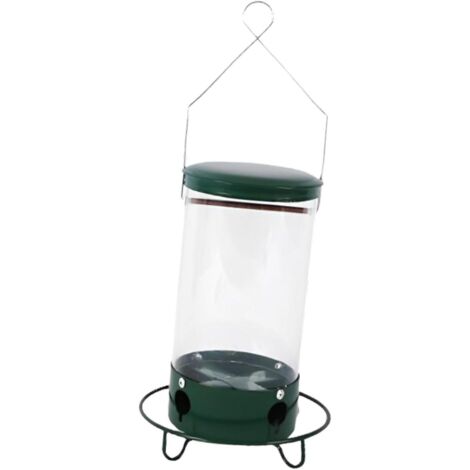 Comedero para pájaros resistente a la intemperie, universal, robusto y fiable para colgar en exteriores.