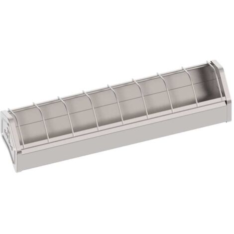 Comedero Pollitos Mini Metal 30x7,5x7 cm
