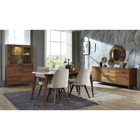 Comedor completo ALMODA nogal