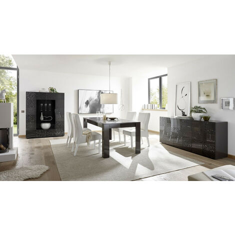 Comedor completo MIREL antracita