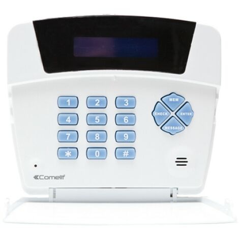 Comelit GSM-Wählgerät PSTN mit LCD-Display 4 Eingänge und 4 Ausgänge GSM-4IN