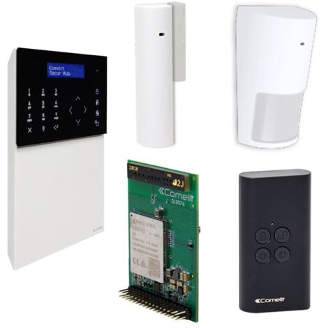 Comelit kit alarme antivol sans fil SECUR HUB 4G KSW32411L