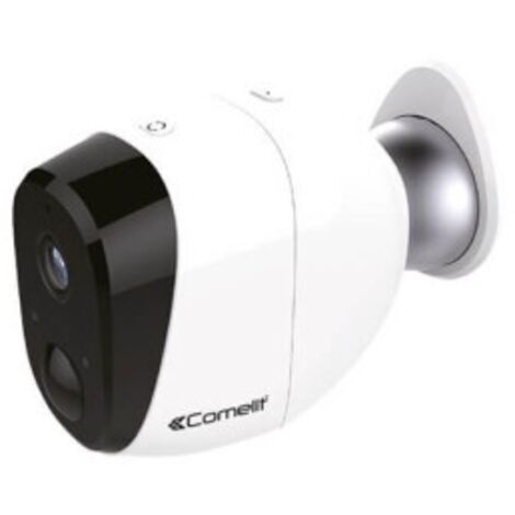 Comelit WICAM020A Cámara WI-FI HD inalámbrica, impermeable y recargable
