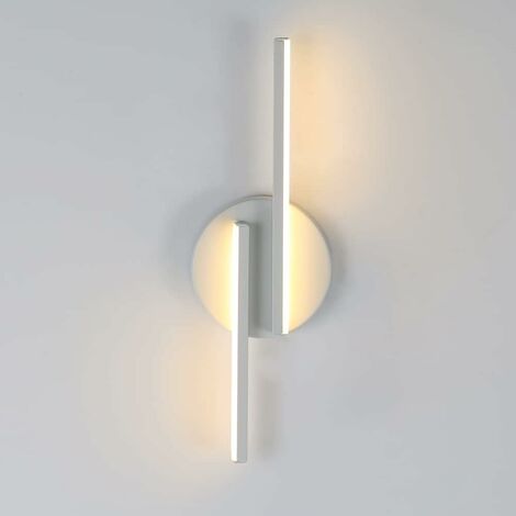 COMELY Applique murale à LED, 16 W, moderne, pour salon, chambre à coucher, applique murale, lampe de chevet pour intérieur, 3000 K (lumière blanche chaude)