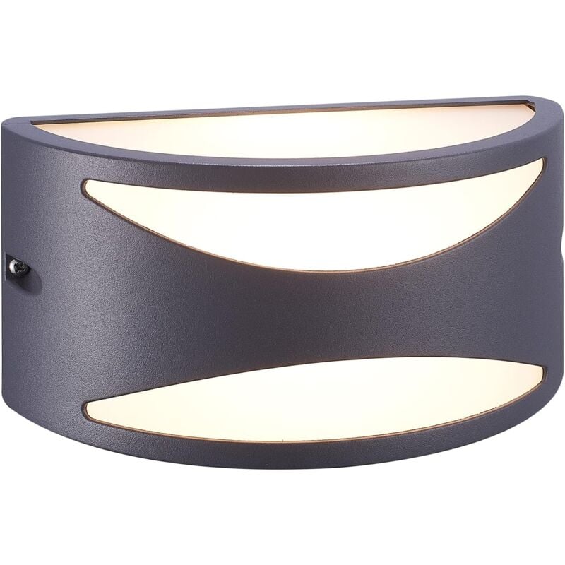 Applique Murale Extérieure, Lampe Extérieure en Aluminium Étanche IP54, Noire pour Villa, Jardin, Escalier - Douille E27(Ampoule non incluse) - Comely