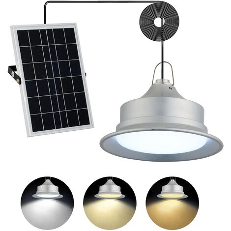 Lampione Stradale Ricarica Solare Jortan Potenza 500W IP66 Telecomando e  Timer