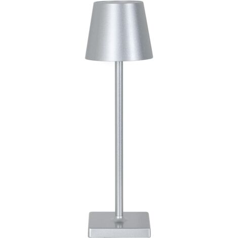 Lampe à Poser LED Portative Aluminium Extérieure 2.6W Epinay avec Batterie  Rechargeable Terracotta Li-ion