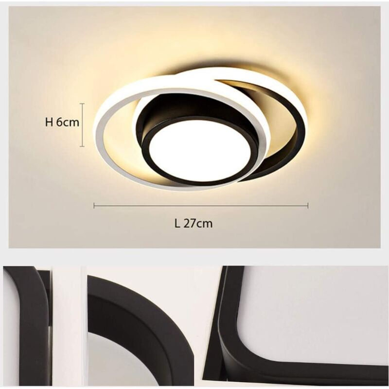 Image of COMELY LED Ceiling Light Double Ring&hellip;