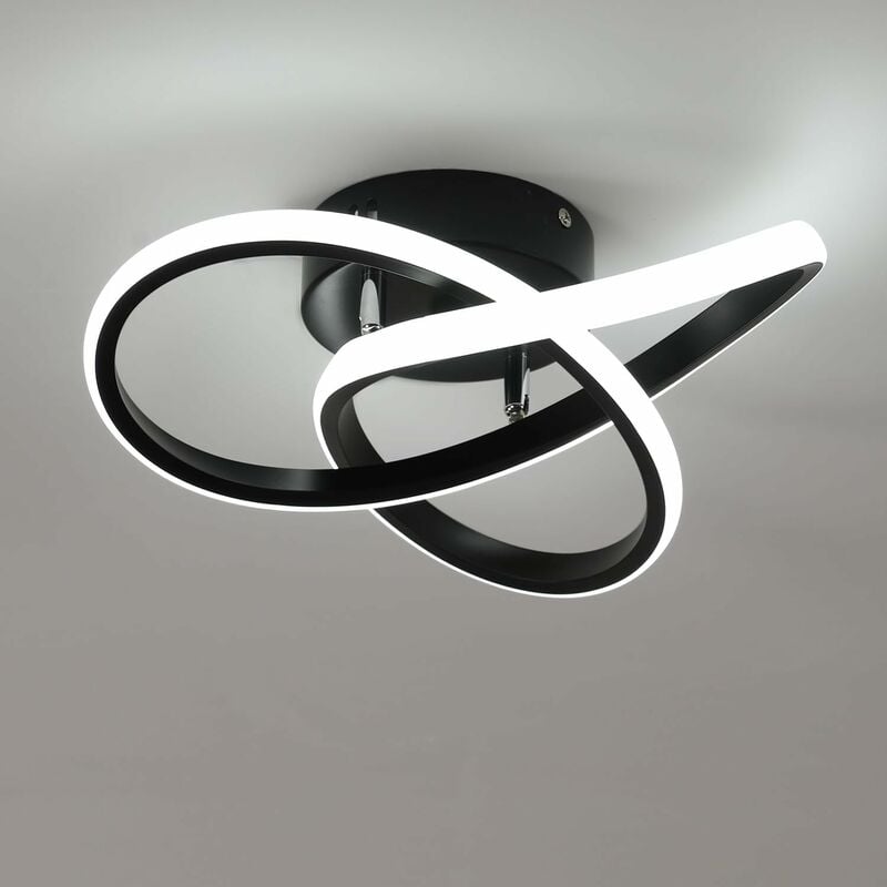 Image of Comely - moderna legge legge light design creativo in lampagno lanaggiore all'aluminio per lassaggio cuscine sala da passaggio (blaco 30W bihe creada