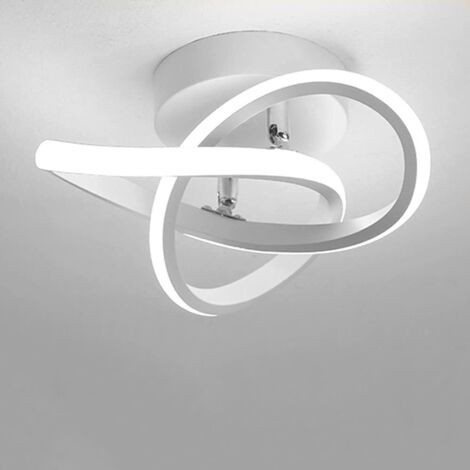 COMELY Moderne LED-Deckenleuchte, 12 W Aluminium- und Acryl-Deckenleuchte, LED-Deckenleuchte in Blumenform für Schlafzimmer, Küche, Wohnzimmer, Korridor, Esszimmer, Balkon