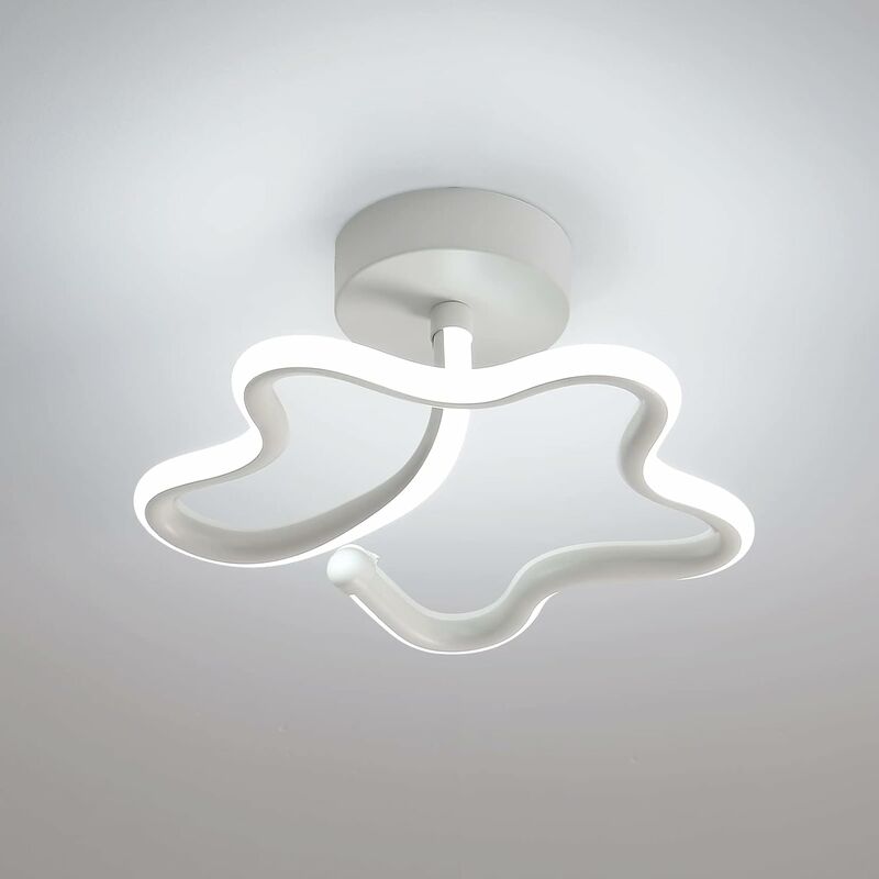 Image of Moderno a soffitto a led luce bianca 16w, lampada da stella bianca da 6000k, adatta per l'illuminazione del corridoio della cucina del soggiorno