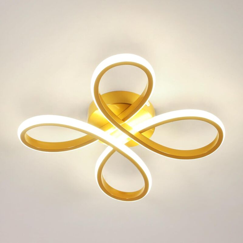 Comely - Plafonnier led Moderne, 30W 3375LM 30cm Lampe de Plafond, Luminaire Plafonnier led pour Chambre salon, Salle à manger Cuisine, Lumière