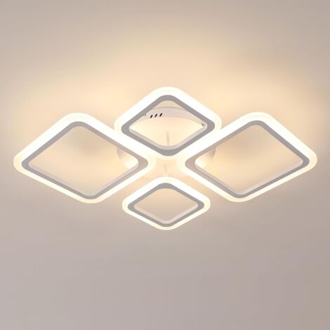 Lustre LED moderne en acier inoxydable à 6/9/12 lumières pour salon salle à  manger