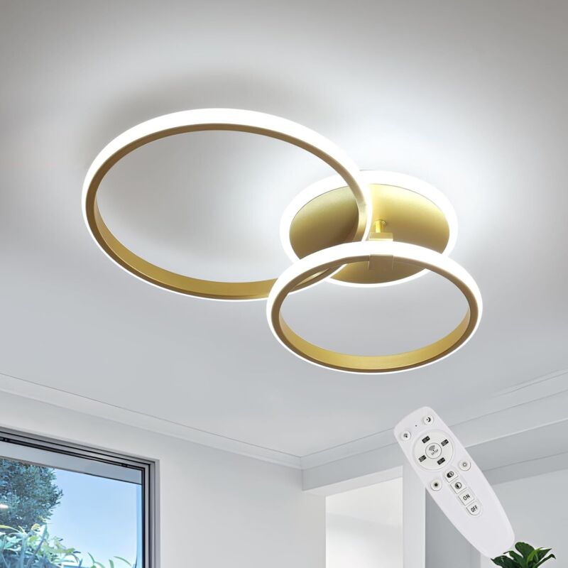 Image of Comely Round Gold LED Ceiling Light&hellip;