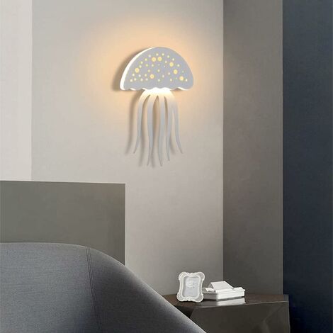 Comely Wandlampe LED Wandlampe Kinder Lampe Kinder Nacht Nachtlicht Muron Muron Wandleuchte Jungen und Mädchen Lichter weiß weiß 9w 3000 K Weiß [Energiegewicht a]