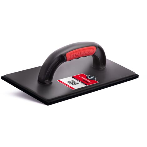 COMENSAL® Frattone per fughe 280 mm x 140 mm - Frattone in gomma - Frattone in gomma per stucco - Frattazzo per stuccatura - Frattazzo in gommapiuma – Frattazzo in gomma per fughe - Made in EU