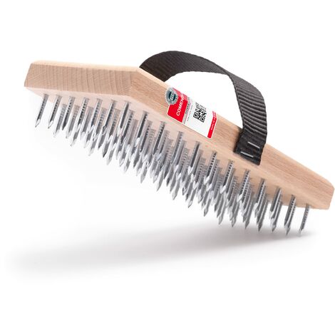 COMENSAL® Raschietto Professionale per Intonaco Fine - Raschietto per Intonaco - 84 Punte Lunghezza 20 mm - Made in EU - 195 x 85 mm