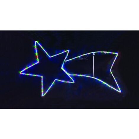IPERBRIKO Cometa tubo LED 160x78cm 90 luces