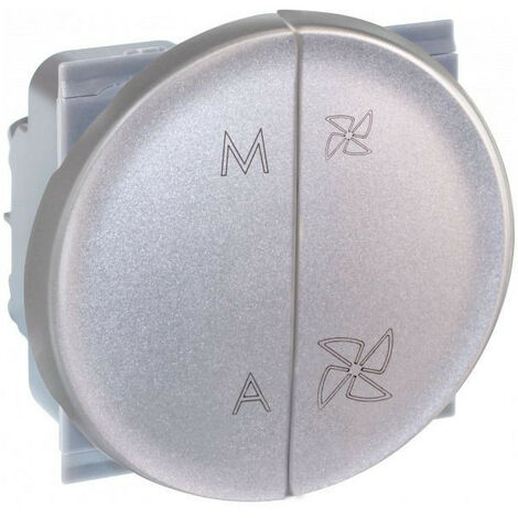 COMETE Cde VMC 2 vitesses + Marche/Arrêt SILVER (61325)