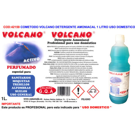 Cometodo Detersivo Ammoniaca 1 Litro Uso Domestico