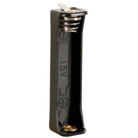 COMF Batteriehalter fur 1 x aaa-batterie (mit lotfahnen) (BH411D)