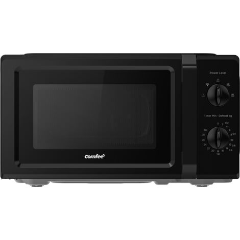 Comfee – Micro-ondes à poser 19L 700W – Technologie Revolution Wave – 5 niveaux de puissance – Décongélation uniforme – Dimensions L42,2 x P32,9 x H23,8 cm